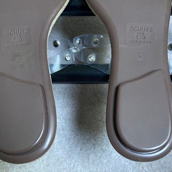 SCHUTZ Women Crystal Embellished Slide Sandals - NEW NWOB - Picture 8 of 8
